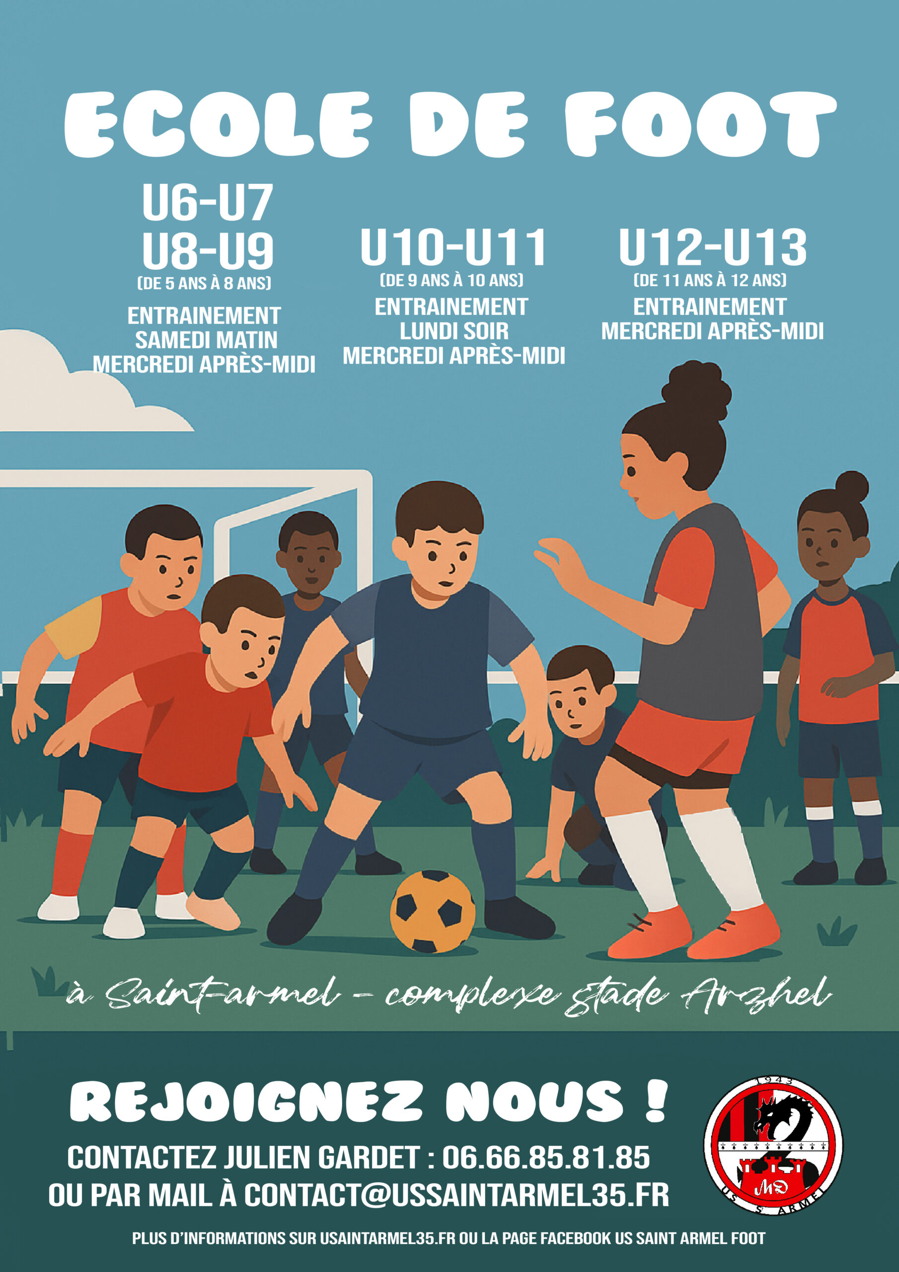 affiche recrutement jeunes 2025